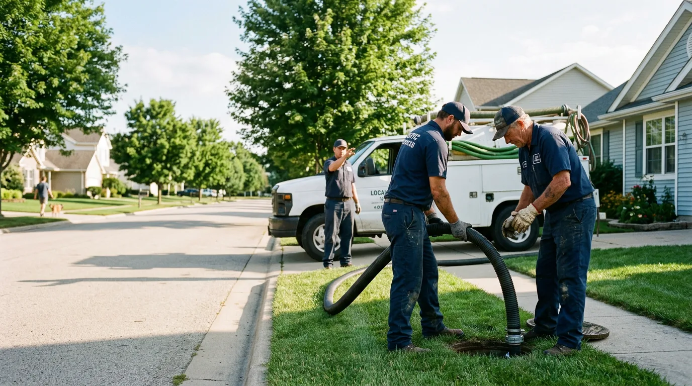 Septic Tank Pumping in Larwill, IN near me